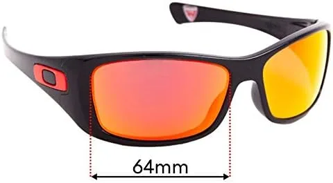 Vista 3 de SFX - Lentes de repuesto para Oakley Hijinx OO9021 (2.520in)