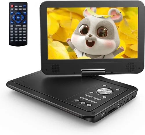 Vista 10 de Yoton - Reproductor de DVD portátil de 12.5 pulgadas, pantalla HD de 10.5 Púrpura