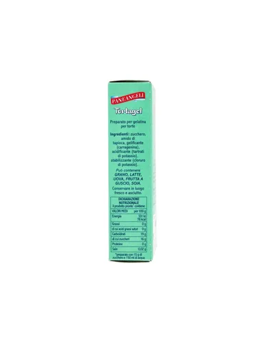 Vista 4 de Paneangeli Tortagel preparado para pasteles de gelatina 3 Buste 1.38 oz