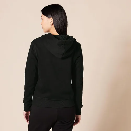 Vista 3 de Tienda Essentials - Sudadera con capucha y cremallera completa con forro de sherpa para mujer (Disponible en talla grande)