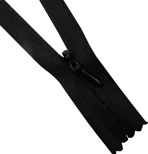 Vista 4 de Seeking ROAM Cremalleras invisibles, bobina de nailon, #3, 2 piezas (negro, 6 pulgadas)