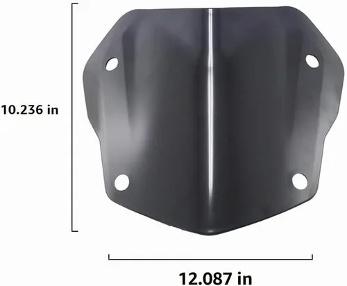 Vista 5 de Parabrisas de motocicleta para BMW R1200GS LC R1250GS ADV parabrisas 2013-2025 protector de deflector de viento protector de pantalla deportiva