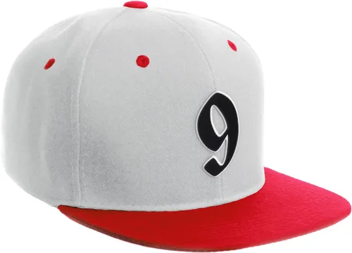 Vista 50 de Daxton Gorra clásica con visera de billete plano con letras del alfabeto inglés antiguo de la A a la Z