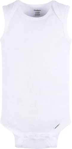 Vista 2 de Gerber Body unisex sin mangas para bebé