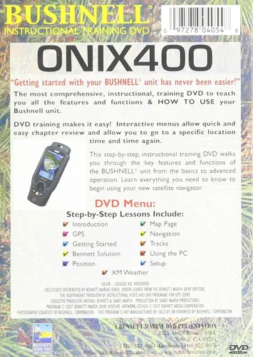 Vista 2 de Bushnell Onix 400 and 350