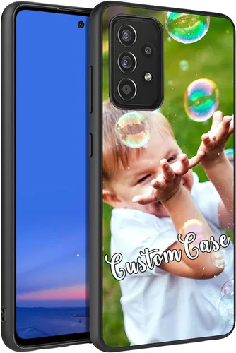 Vista 5 de Funda de TPU personalizada compatible con Samsung Galaxy A12 5G, versión personalizada, regalo con foto (para Galaxy A12 5G)