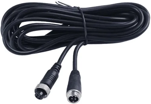 Vista 11 de Cable de extensión de cámara de respaldo, cable de extensión de aviación de 4 pines, para cámara de visión trasera de CCTV, camión, remolque