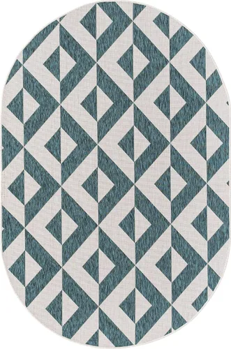 Vista 45 de Unique Loom Jill Zarin Outdoor Collection - Alfombra rectangular (2 pies 2 pulgadas x 3 pies 1 pulgadas, rectangular, beige y marrón)
