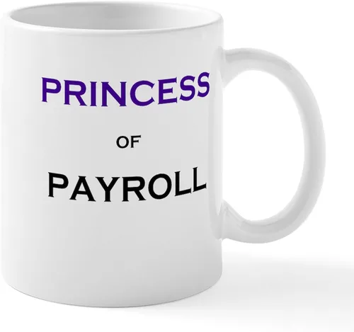 Vista 53 de CafePress Coffee Then Payroll Mugs - Taza de café de cerámica (11 oz)