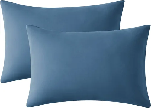 Vista 36 de EXQ Home - Fundas de almohada para niños pequeños 13x18, juego de 2 fundas de almohada de viaje, funda de almohada pequeña para almohada de bebé