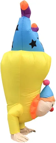 Vista 3 de Inflatable Clown Rabbit Costume Animal Costume Halloween Costumes Fancy Dress for Adult