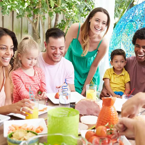 Vista 7 de 60 pajitas de plástico reutilizables para fiestas de niños, 60 popotes coloridos y locos y tontos, 10 diseños diferentes, para fiestas infantiles