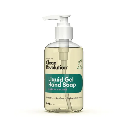 Vista 33 de Clean Revolution Jabón de manos en gel líquido, líquido sedoso rico, espuma rápida, enjuague rápido, contiene aceites esenciales reales