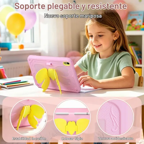 Vista 3 de Funda para iPad de 10ª generación para iPad A16 para niños y niñas 10ª cubierta