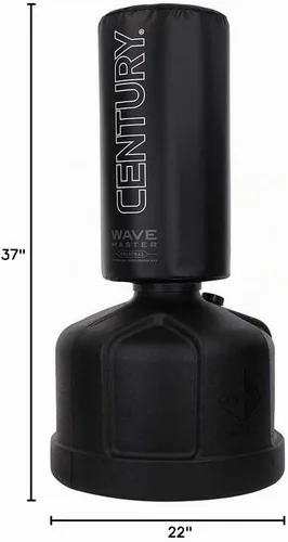 Vista 4 de Century The Original Wavemaster Bolsa de Entrenamiento, Saco de Boxeo con Soporte, Saco de Boxeo de Pie Independiente, Entrenamiento