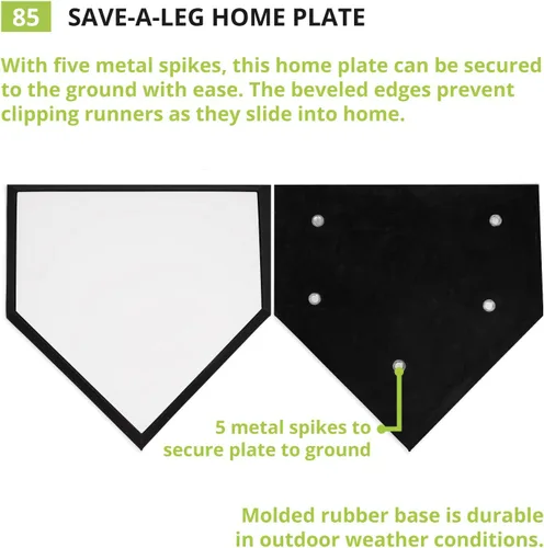 Vista 2 de Champion Sports Save-A-Leg Homeplate