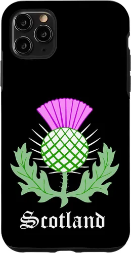 Vista 13 de Scottish Thistle Flower Celtic Symbol Scotland Gifts Case for iPhone 17