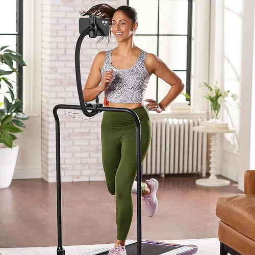 Vista 4 de Mippko Soporte de teléfono de cuello de cisne para soporte de micrófono, soporte de música, cochecito, cinta de correr, bicicleta giratoria