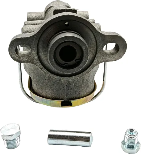 Vista 6 de 7 "Zinc Dual Power Brake Booster Con 1" Bail Top Master Cylinder Kit Booster Kit de conversión RSRB03123