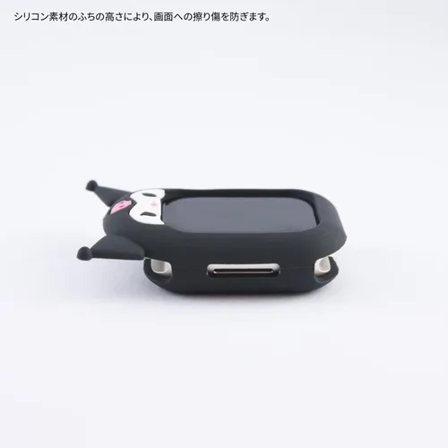 Vista 3 de Gourmandise SANG-232KU Sanrio Characters - Carcasa de silicona compatible con Apple Watch (41/1.575 in, Chromi)