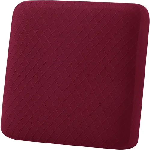 Vista 40 de hyha Fundas de cojín para sofá al aire libre, fundas lavables para sofá seccional, jaspe de diamante, funda elástica para cojín de asiento de sofá