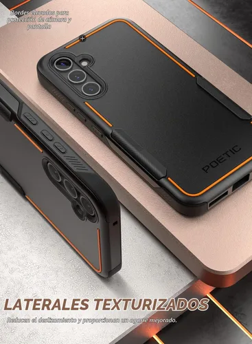 Vista 3 de Poetic Neon Series - Funda diseñada para Samsung Galaxy A54 5G de 6.4 pulgadas, doble capa, resistente, resistente, ligera, delgada, a prueba