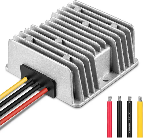 Vista 9 de Kohree DC 12V convertidor de impulso a 24V 10A 240W, convertidor de voltaje impermeable, módulo transformador regulador de voltaje para tira de luz