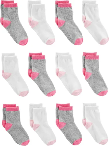 Vista 75 de Simple Joys by Carter's Paquete de 12 calcetines para bebé niño