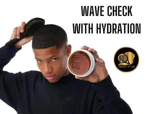 Vista 7 de Twist It Up Cera de gel para el cabello: para rastas, trenzas, bordes, rizos y ondas