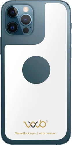 Vista 12 de WAVEBLOCK Bloqueador de EMF para Celular - Hecho para iPhone 11 - La única pegatina 5G-Shield patentada, respaldada científicamente y probada