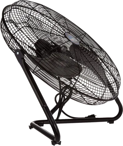 Vista 9 de B-Air Firtana 20" Ventilador eléctrico de piso de alta velocidad para garaje, uso industrial y doméstico con 3 velocidades y cabezal de ventilador
