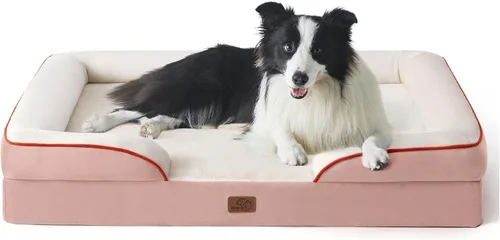 Vista 34 de Bedsure - Cama para gatos de interior, sofá cama lavable para perros muy pequeños, espuma de soporte con funda extraíble y lavable, forro Gris