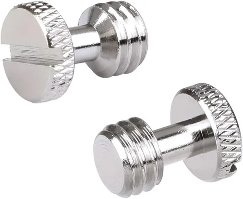 Vista 7 de Tornillo de cámara con 1/4"-20 y 3/8"-16 para placa de liberación rápida de la cámara (4 piezas)
