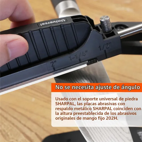 Vista 3 de SHARPAL Placa de cerámica equivalente a grano 3000 de 1 "x 6" para refinado
