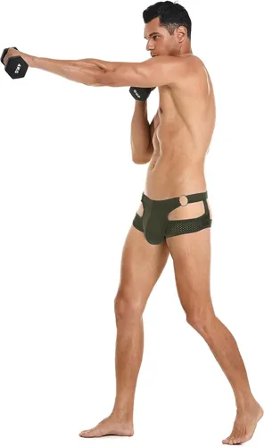 Vista 116 de SKYSPER Jock Strap Athletic Supporter para hombres Sexy Jockstrap Ropa interior masculina