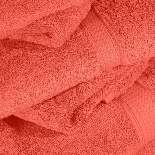 Vista 9 de Superior Juego de 4 toallas de baño de pile de algodón egipcio, toallas de lujo ultra suaves, esenciales de felpa gruesa, absorbentes