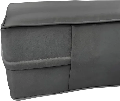 Vista 6 de Style5 Twin Outdoor Daybed Mattress Bolster Same Piped Trim Insert Cover Complete Set - AD003