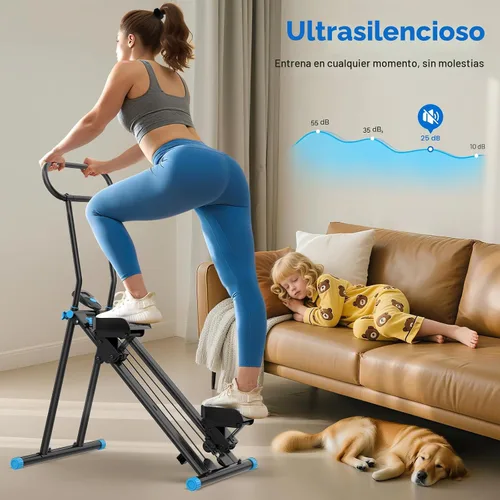 Vista 3 de HXD-ERGO Stair Stepper for Home with Adjustable Handlebar for Full Body