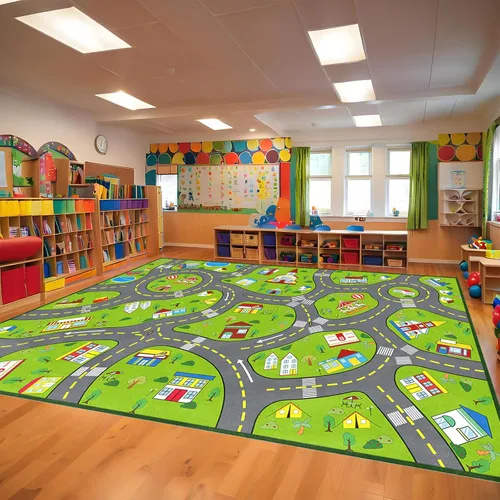Vista 28 de Alfombra infantil ABC para sala de juegos, alfombra del alfabeto para dormitorio, educativa para aprender preescolar, alfombras para guardería