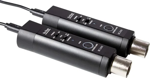 Vista 3 de OnStage Receptor inalámbrico Bluetooth recargable BC1000 XLR en el escenario