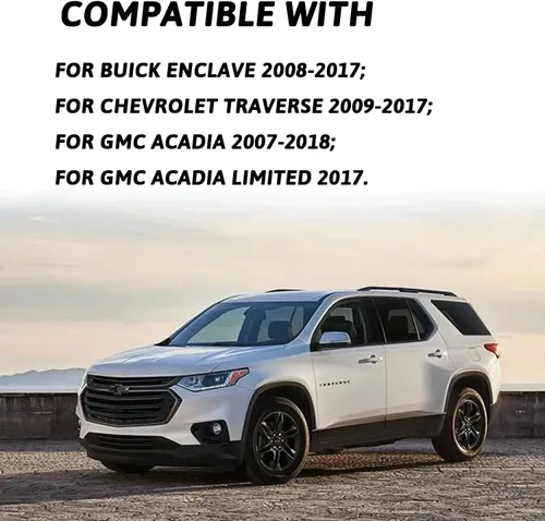 Vista 3 de 626-562 25862088 Manguera de retorno del calentador de motor HVAC compatible con Enclave Acadia Traverse Outlook 2007-2017 Calentador de motor
