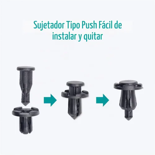 Vista 6 de Lantee 20 piezas de parachoques para cubierta de motor de parachoques para Subaru 90914-0007 Ascent Baja BRZ Crosstrek Forester Impreza Legacy