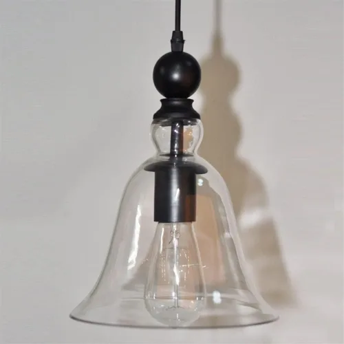 Vista 8 de Lámpara colgante de cristal retro americana, pantalla de cúpula de cristal, lámpara de techo rústica para isla de cocina, comedor, lámpara