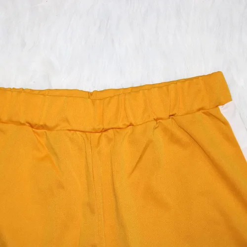 Vista 4 de THLAI - trajes para mujer con letra de impresión y rayas patchwork, traje deportivo largo, 2 piezas