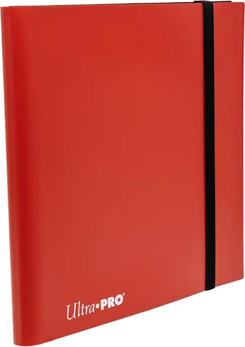 Vista 3 de Eclipse - Carpeta PRO de 12 bolsillos, color rojo manzana