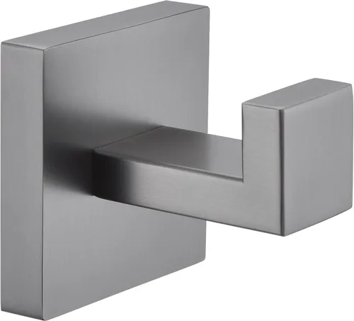 Vista 11 de Gancho para Toalla Angle Simple Negro y Oro, Gancho de Baño Cuadrado de Acero Inoxidable 304 para Pared SUS304 acero inoxidable, soporte