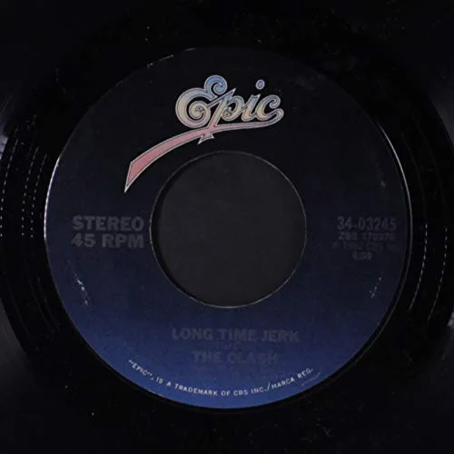 Vista 2 de rock the casbah long time jerk 45 rpm single