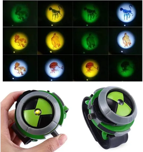 Vista 3 de Ben Watch Toys Ben Omnitrix Ben Toys Alien Force Ultimatrix para niños Proyector Reloj Relojes Figuras de acción Modelo Juguete Suministros de fiesta