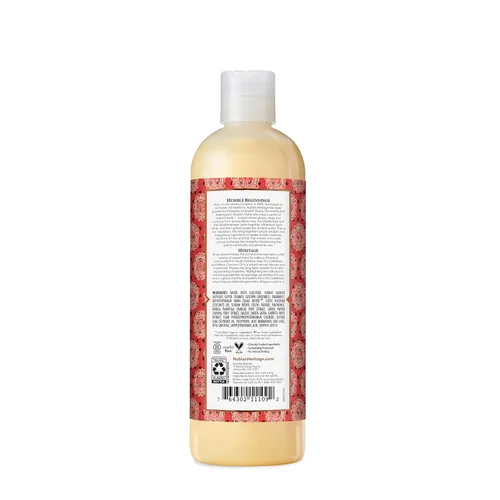 Vista 2 de Nubian Heritage gel de ducha de té verde y oliva