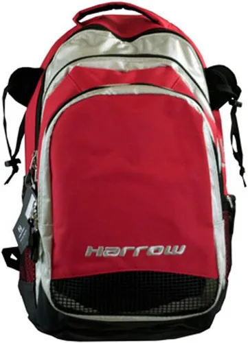 Vista 3 de Mochila para hockey o lacrosse, de la marca Harrow, modelo Elite Gris/Negro